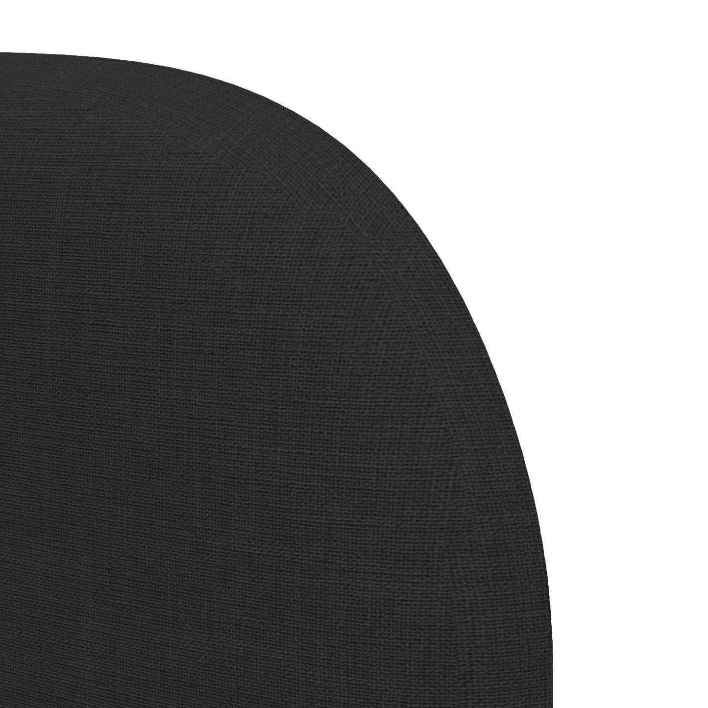 vidaXL Αυτί Κεφαλής Μαύρο 40 x 23 x 6 εκ ύφασμα