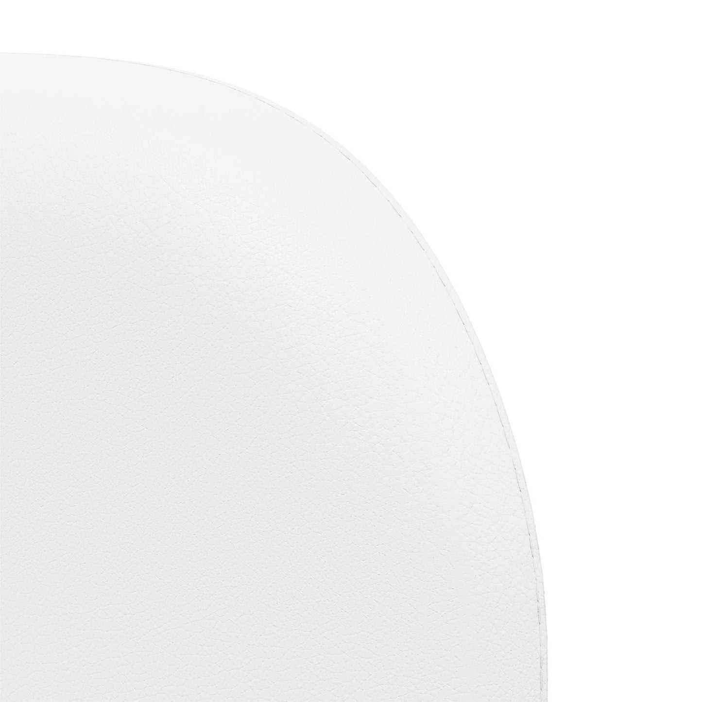 vidaXL Αυτί Κεφαλής Λευκό 80 x 23 x 6 εκ. PVC