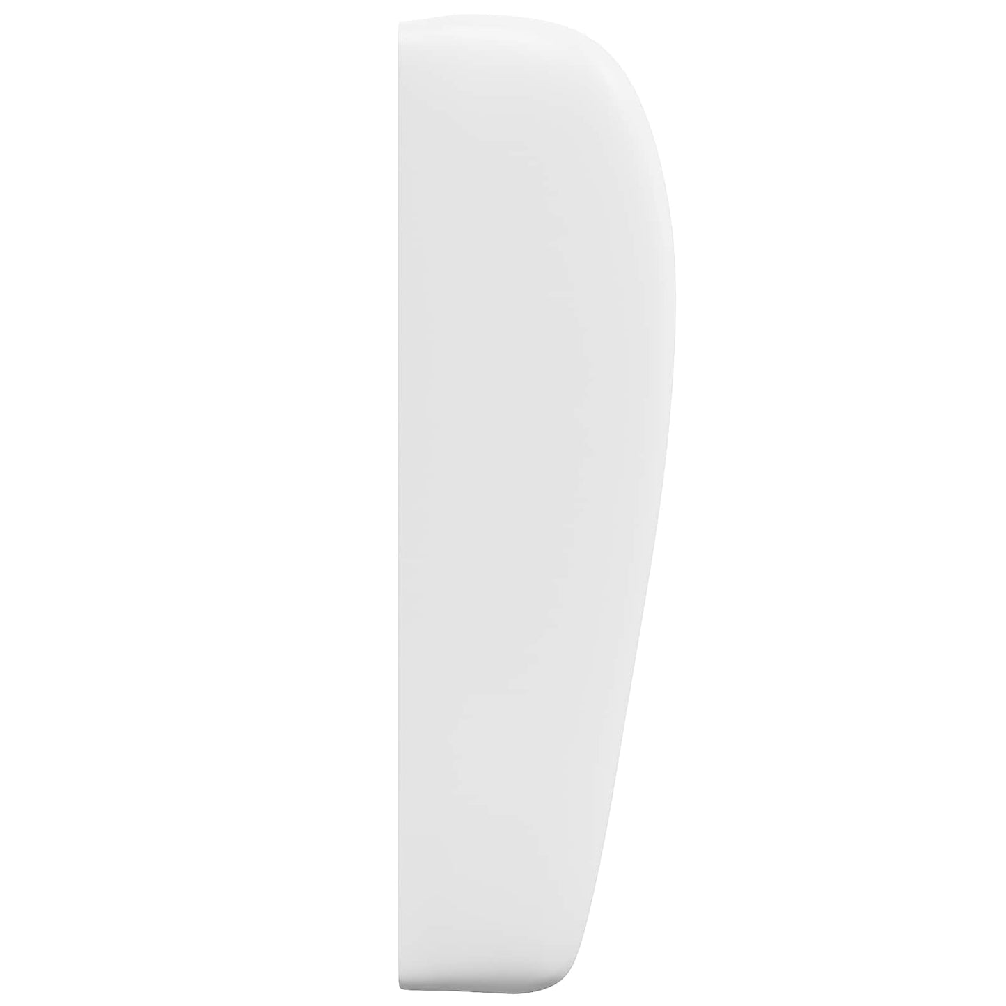 vidaXL Αυτί Κεφαλής Λευκό 80 x 23 x 6 εκ. PVC