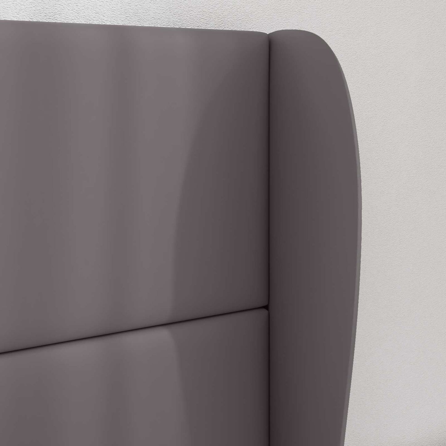 vidaXL Αυτί Κεφαλής Σκούρο Γκρι 80 x 23 x 6 εκ. PVC