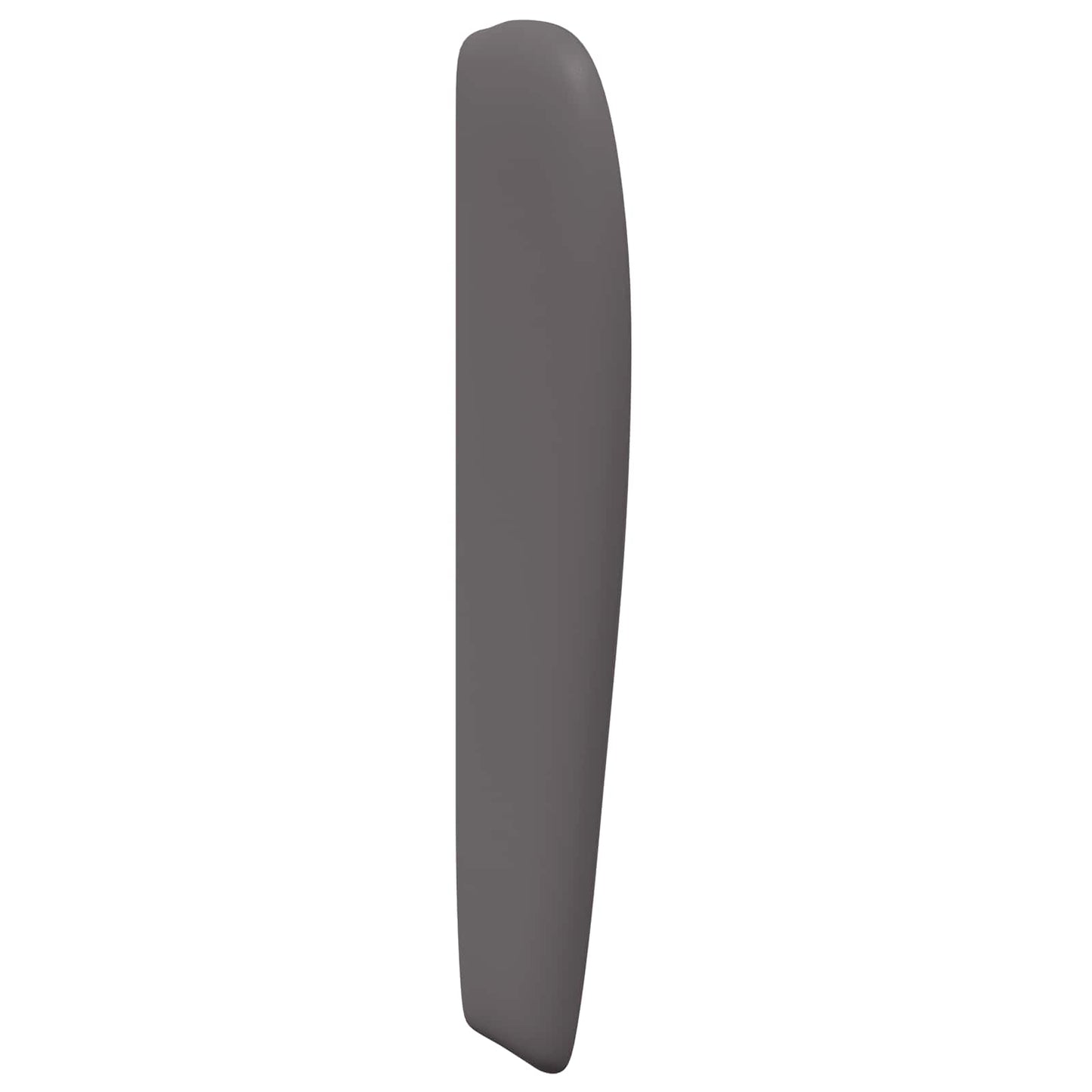 vidaXL Αυτί Κεφαλής Σκούρο Γκρι 80 x 23 x 6 εκ. PVC