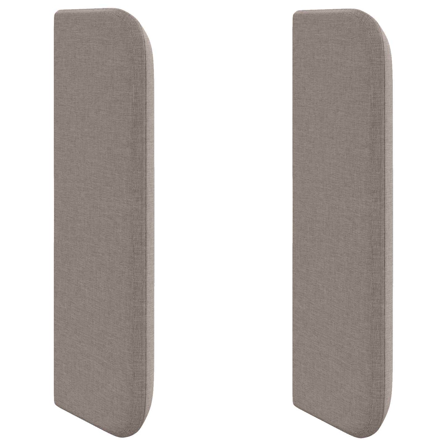 vidaXL Αυτί Κεφαλής Taupe 40,5 x 40,5 x 4 εκ ύφασμα