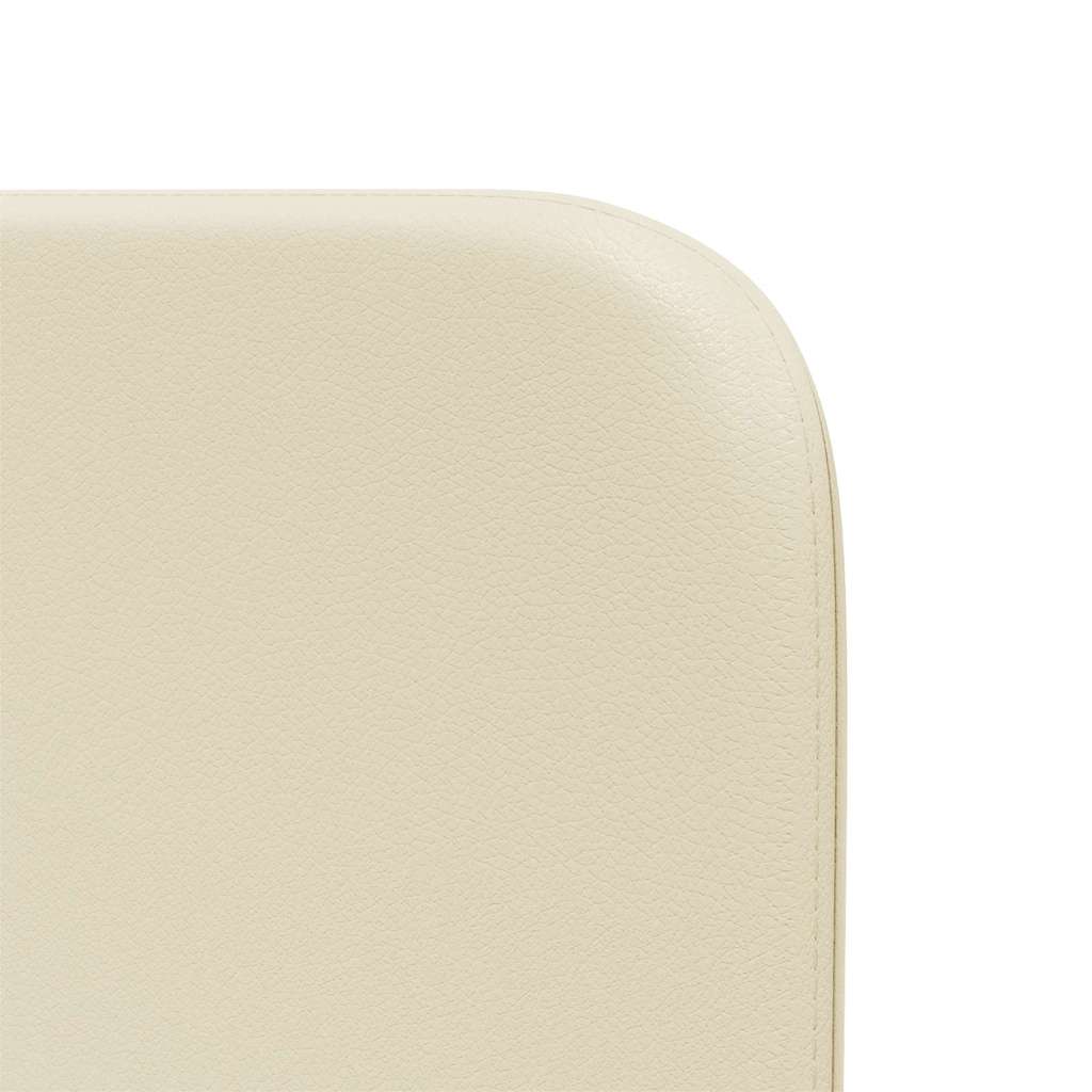 vidaXL Αυτί Κεφαλής Κρεμ 40,5 x 40,5 x 4 εκ PVC