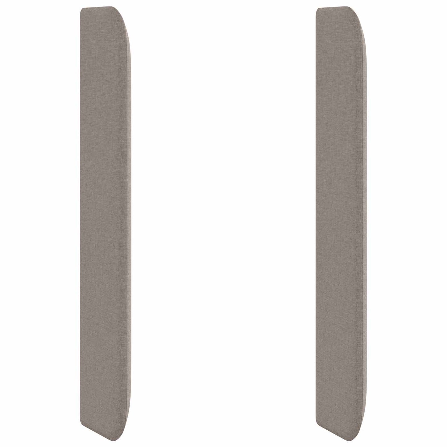 vidaXL Αυτί Κεφαλής Taupe 80 x 16 x 4 εκ. ύφασμα