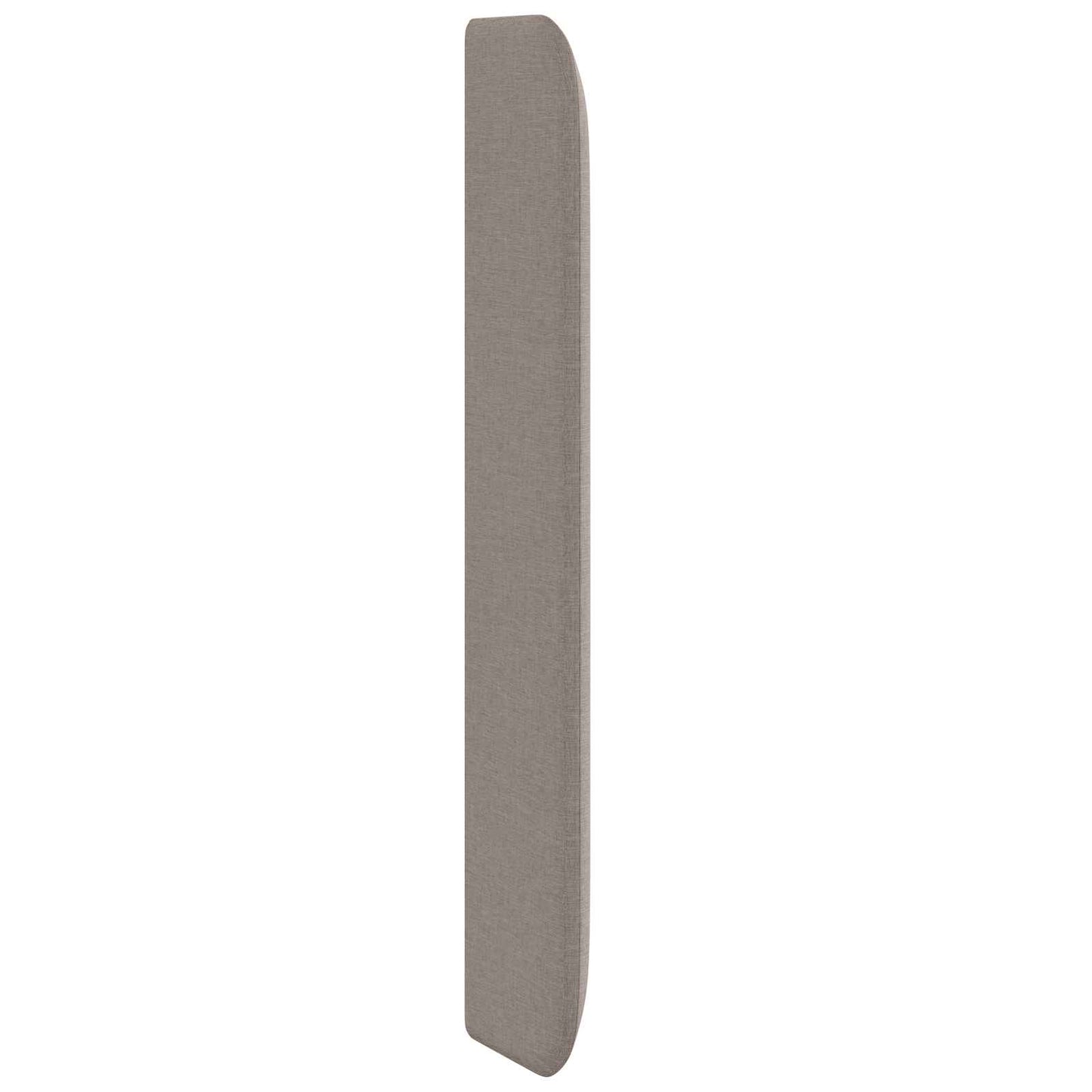 vidaXL Αυτί Κεφαλής Taupe 80 x 16 x 4 εκ. ύφασμα
