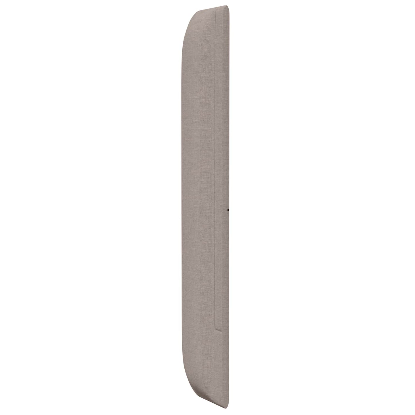 vidaXL Αυτί Κεφαλής Taupe 80 x 16 x 4 εκ. ύφασμα