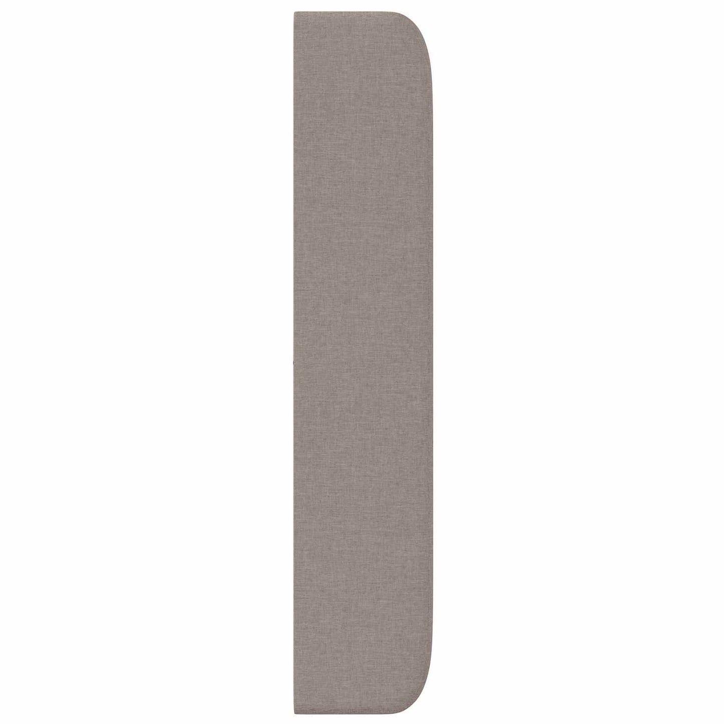 vidaXL Αυτί Κεφαλής Taupe 80 x 16 x 4 εκ. ύφασμα