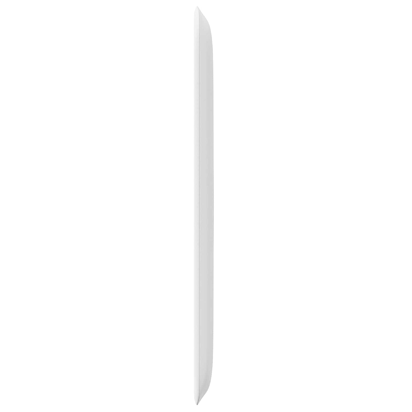 vidaXL Αυτί Κεφαλής Λευκό 80 x 16 x 4 εκ. PVC
