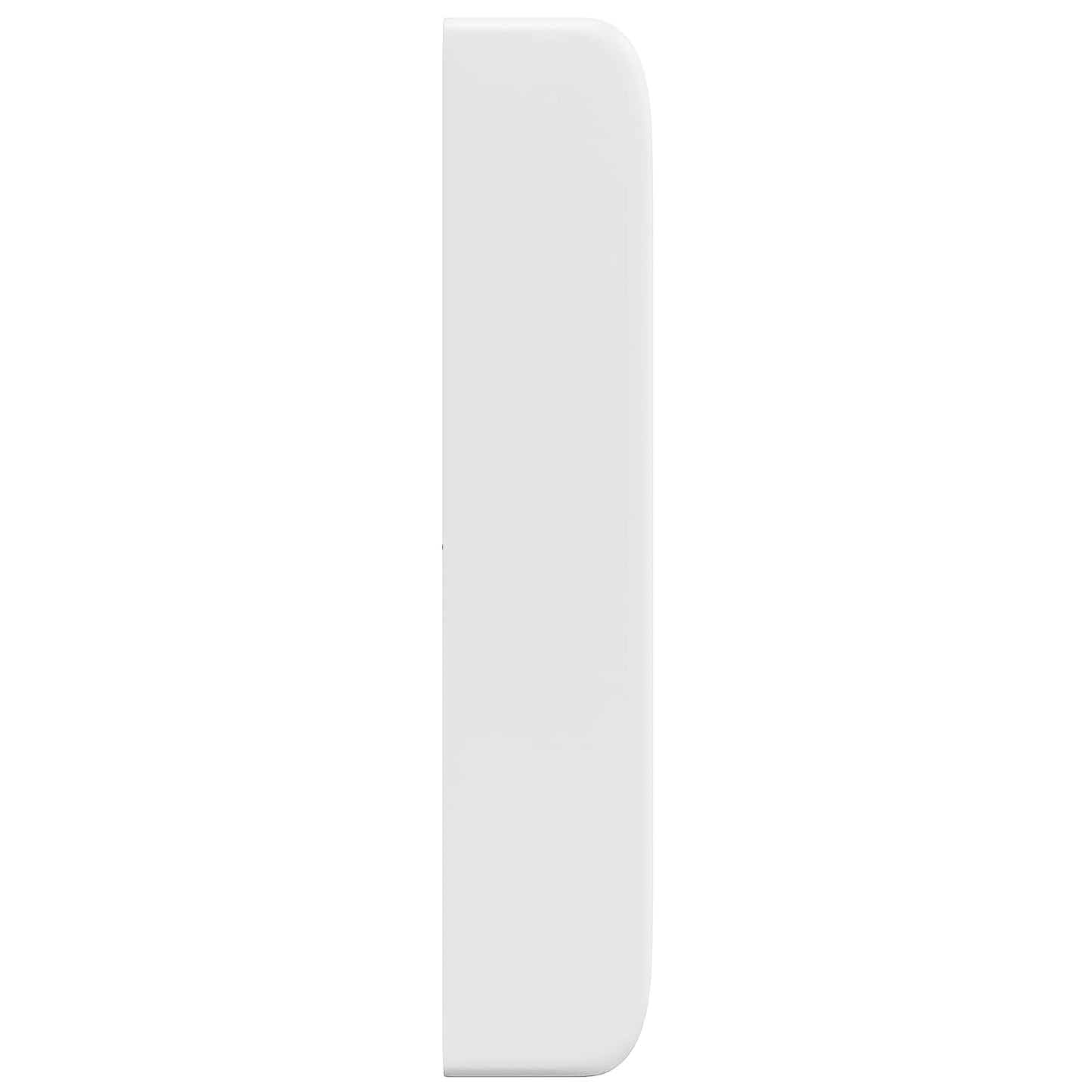 vidaXL Αυτί Κεφαλής Λευκό 80 x 16 x 4 εκ. PVC