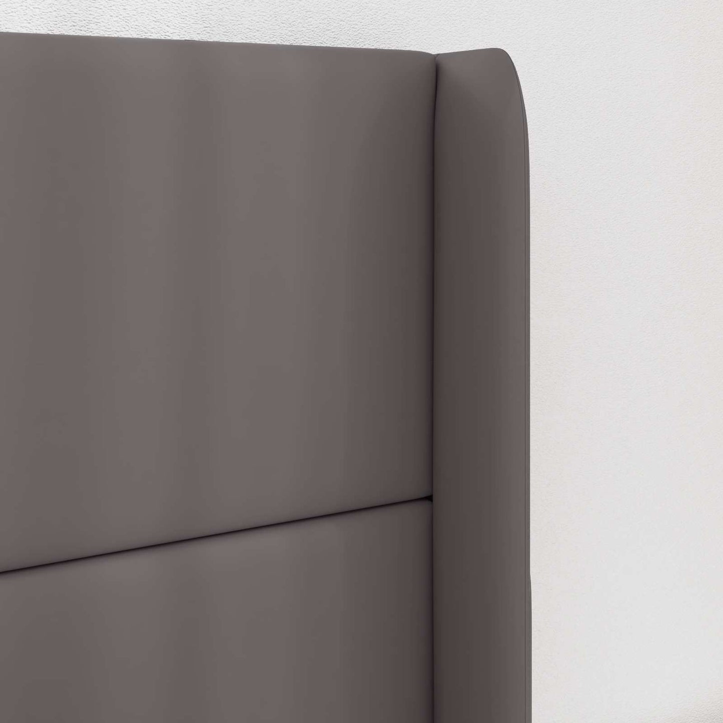 vidaXL Αυτί Κεφαλής Γκρι 80 x 16 x 4 εκ. PVC