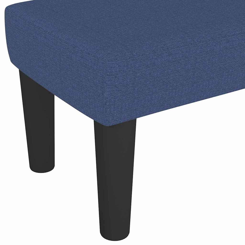 vidaXL Πάγκος Μπλε 70 x 30 x 30 εκ. Υφασμάτινος
