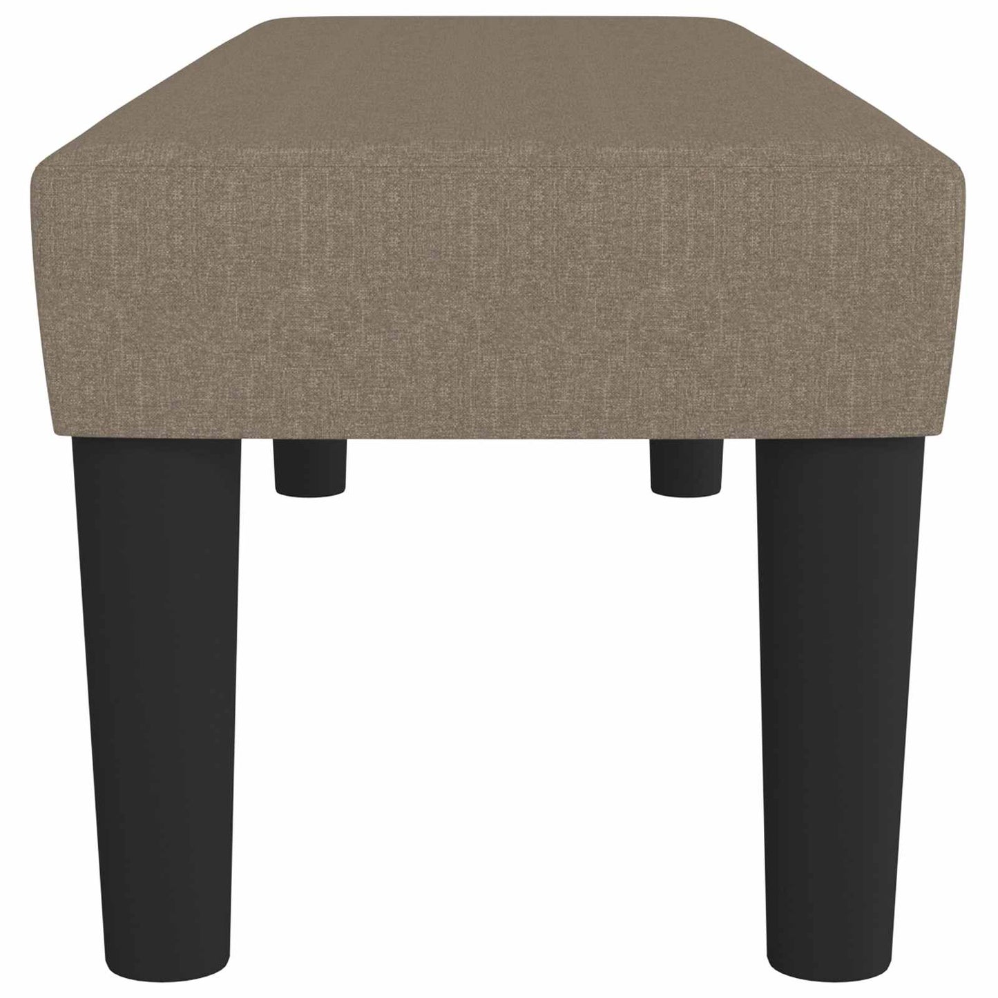 vidaXL Πάγκος Taupe 100x30x30 εκ. Υφασμάτινος