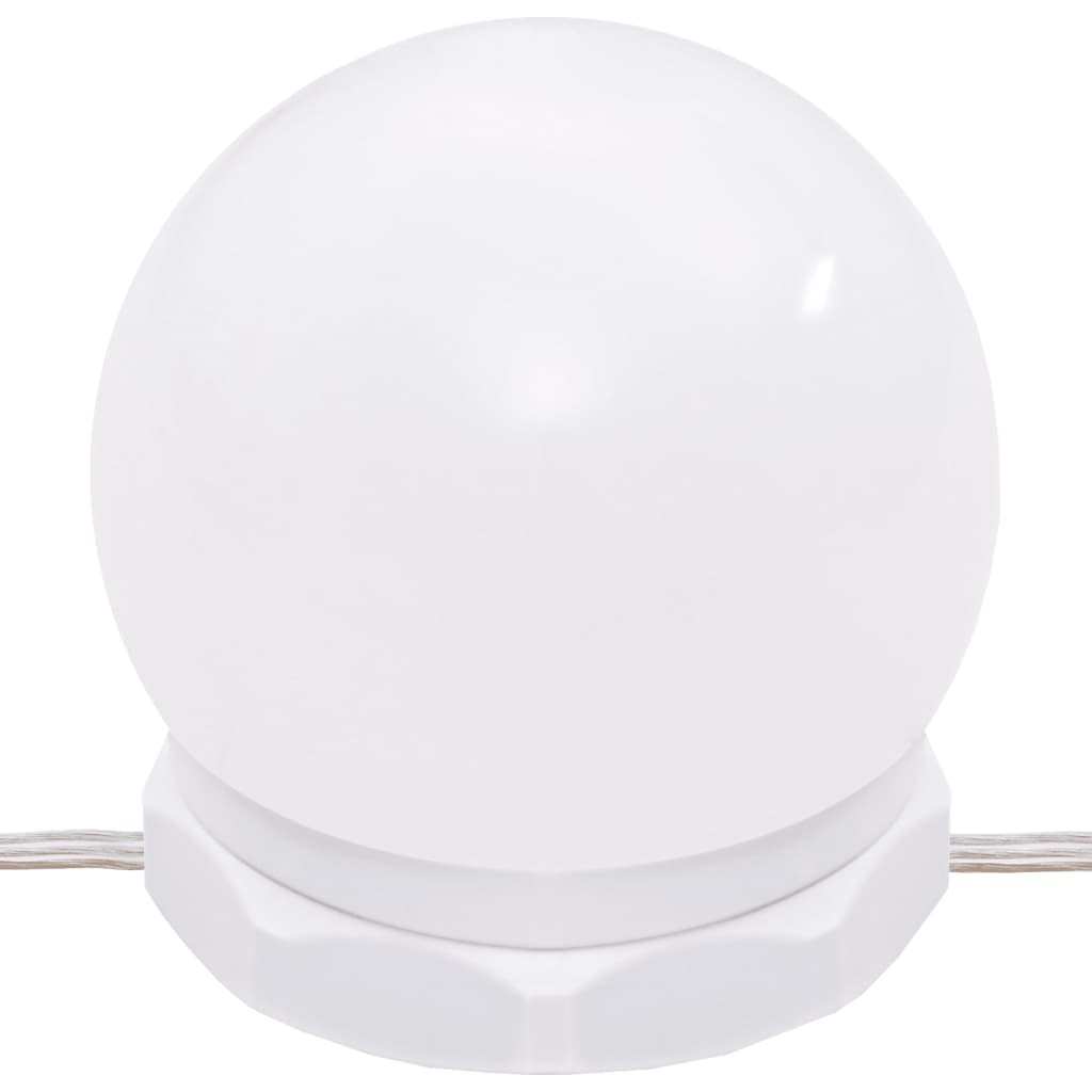 vidaXL Μπουντουάρ LED με Ντουλάπι Καφέ δρυς από Επεξεργασμένο Ξύλο