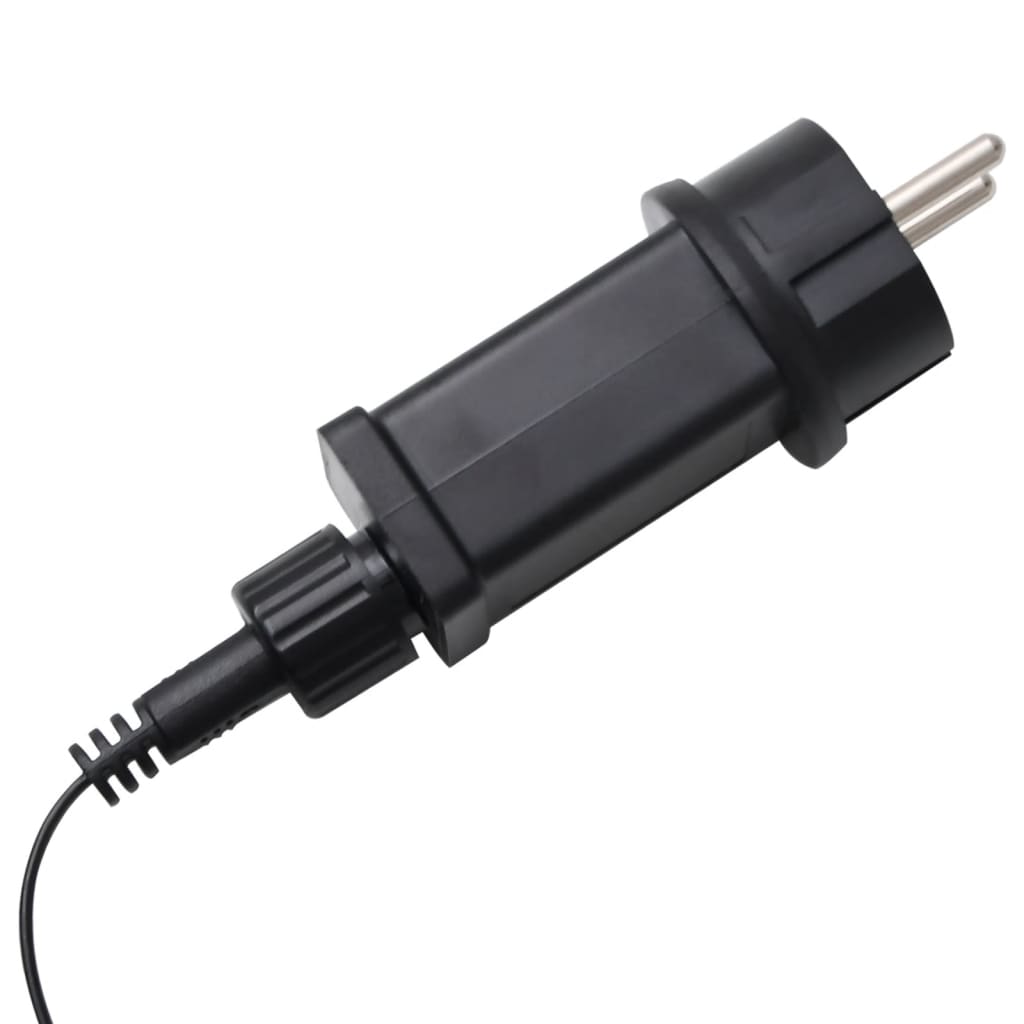 vidaXL Άγιος Βασίλης Έλκηθρο με Ταράνδους Φουσκωτό με LED 130 εκ.