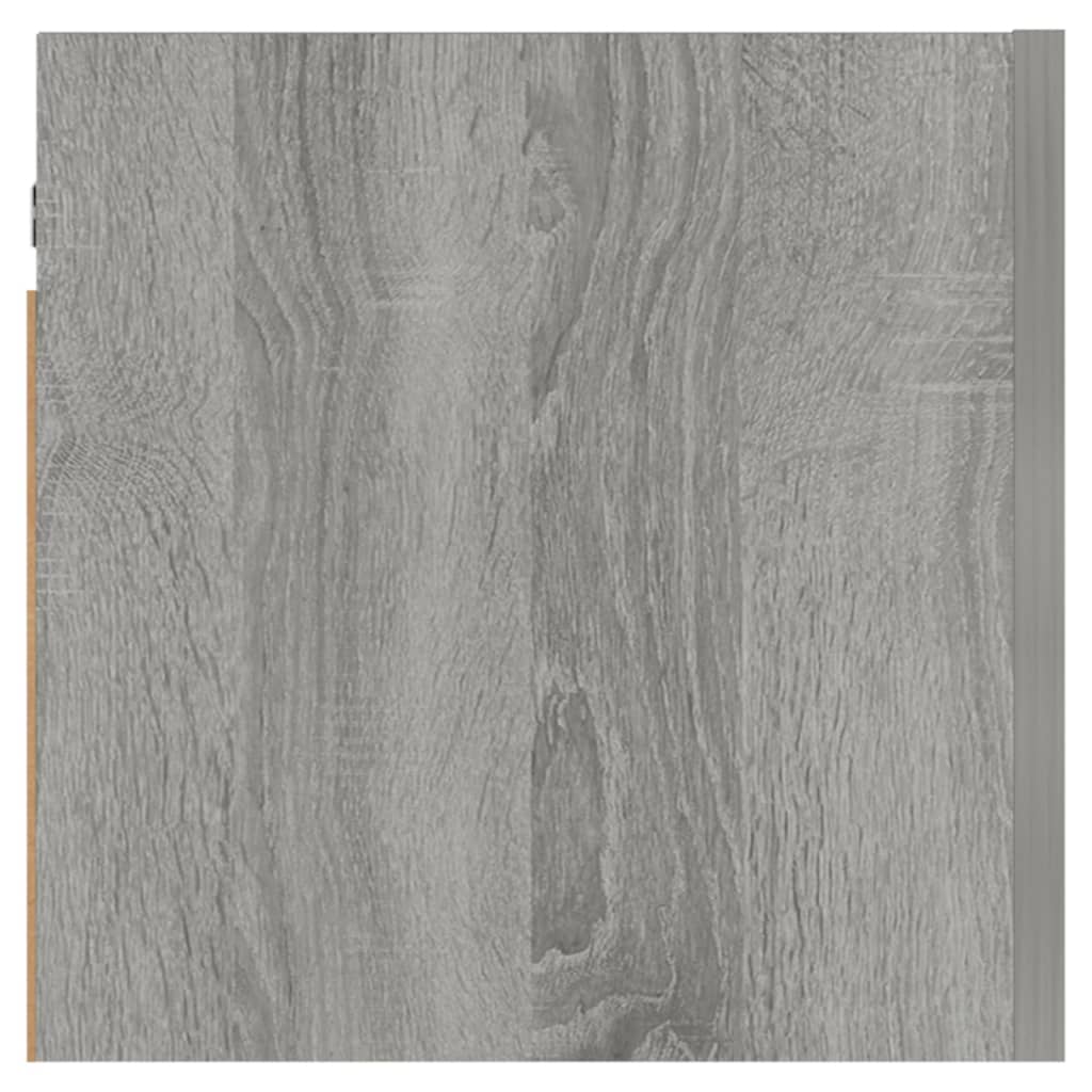 vidaXL Έπιπλα Τηλεόρασης Επιτοίχια 8 τεμ. Γκρι Sonoma 30,5x30x30 εκ.