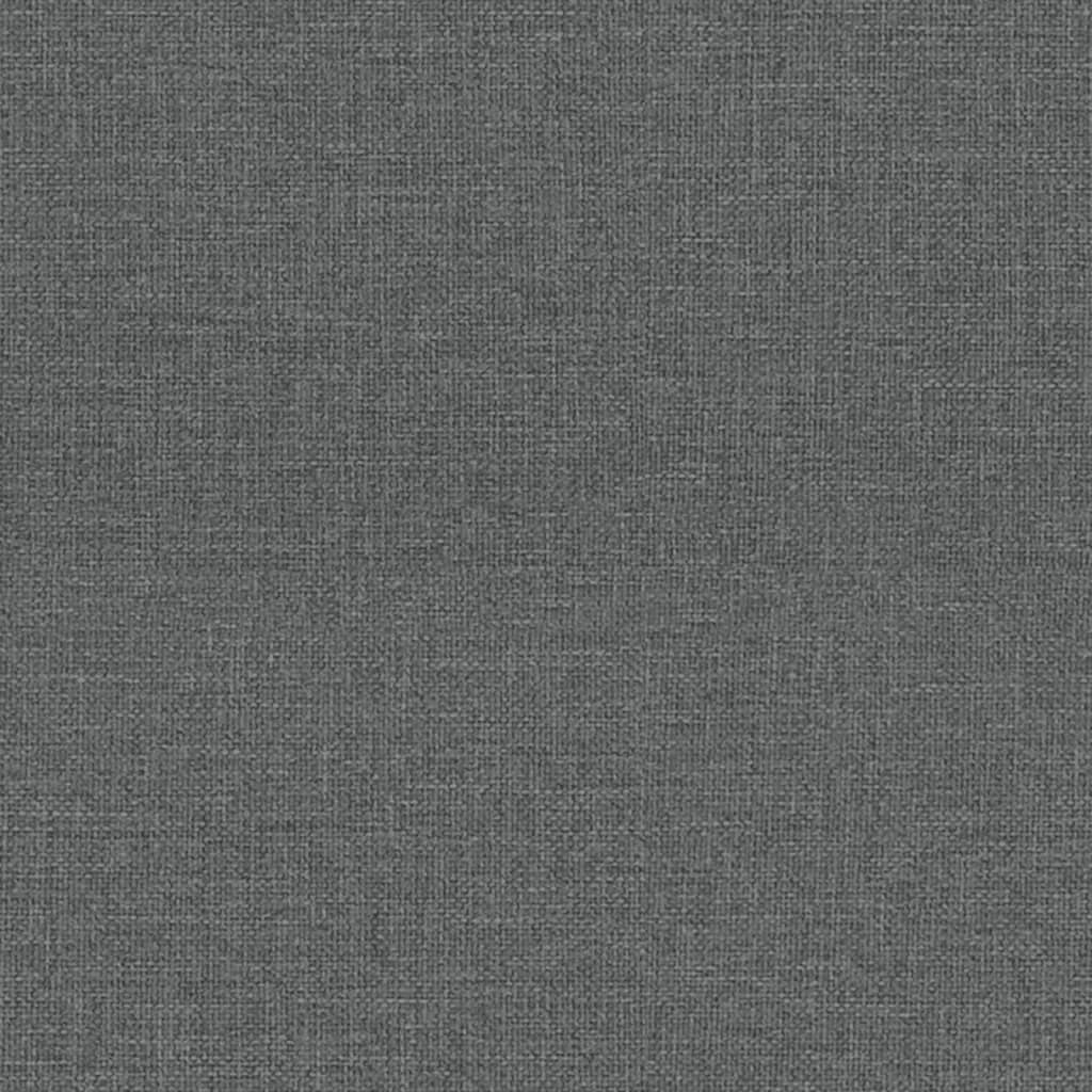 vidaXL Πολυθρόνα Ανακλινόμενη Σκούρο Γκρι Υφασμάτινη