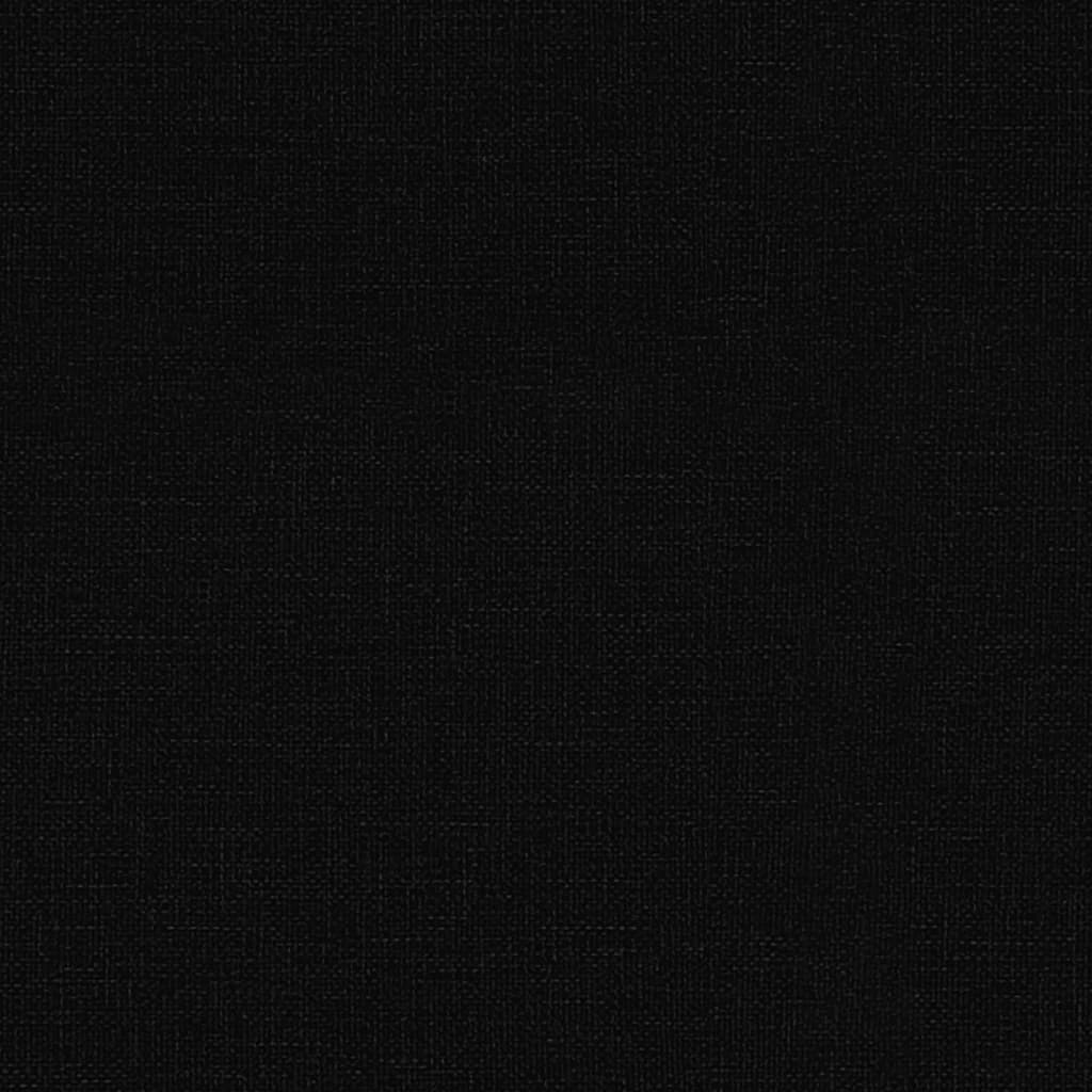 vidaXL Πολυθρόνα Ανακλινόμενη Μαύρη Υφασμάτινη