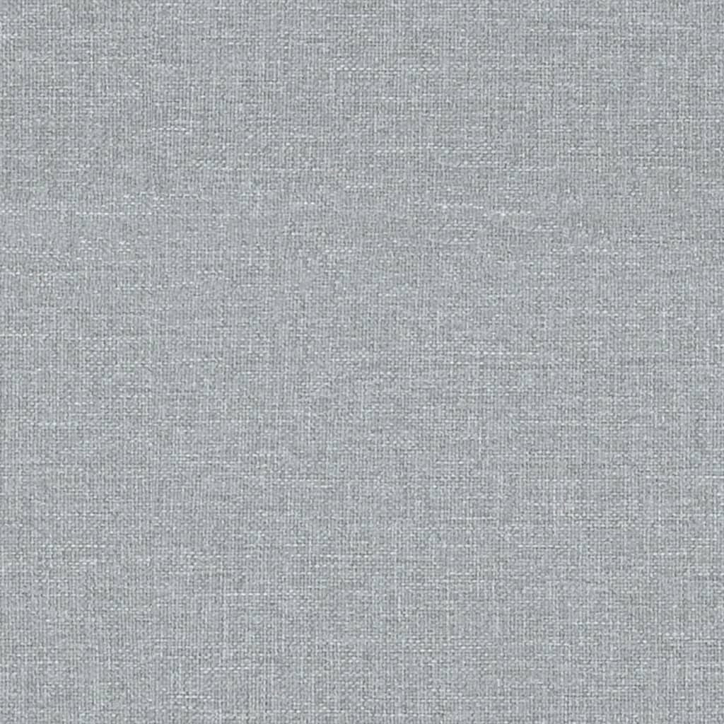 vidaXL Πολυθρόνα Μασάζ Ανοιχτό Γκρι Υφασμάτινη