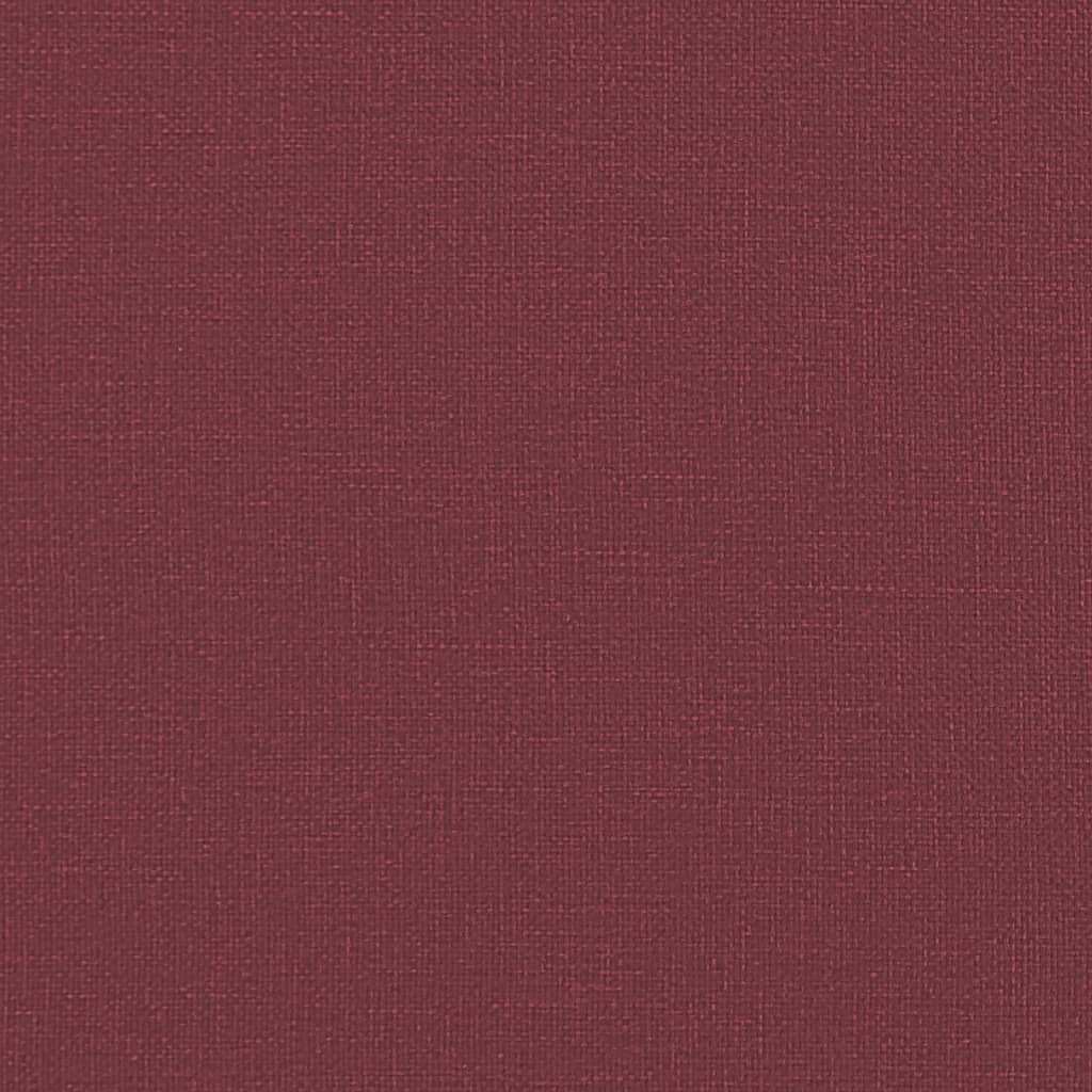 vidaXL Πολυθρόνα Μασάζ Μπορντό Υφασμάτινη