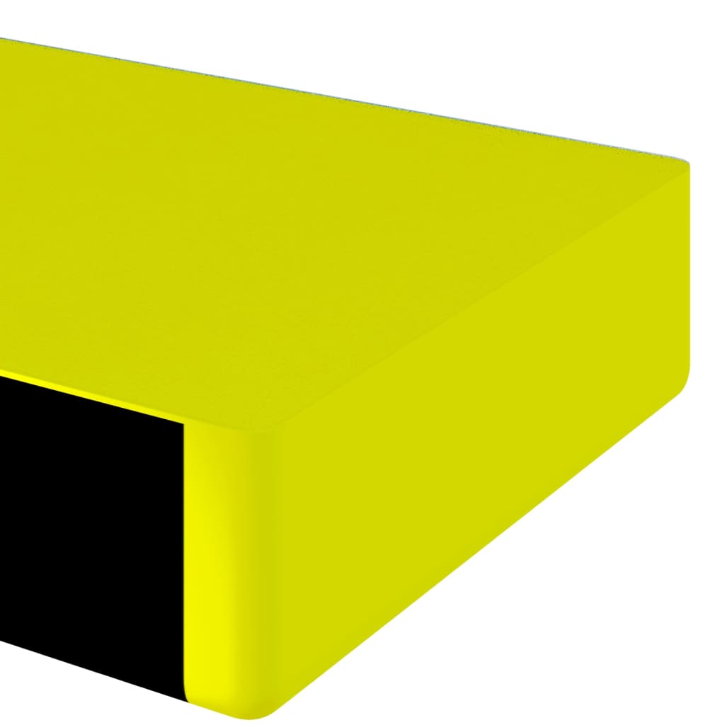 vidaXL Προστατευτικά Γωνιών 2 τεμ. Κίτρινο & Μαύρο 6x2x101,5 εκ. PU