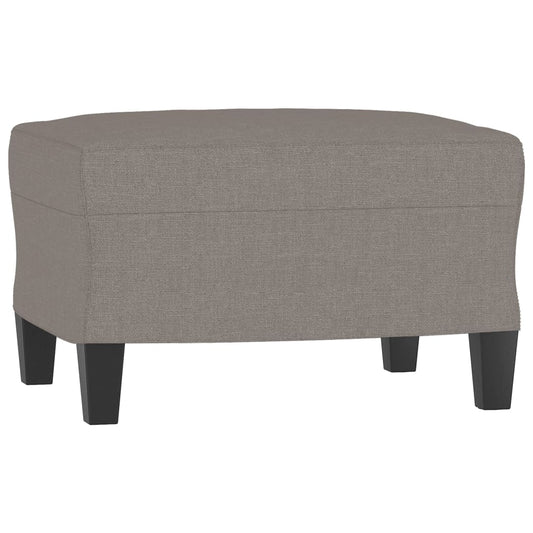 vidaXL Υποπόδιο Taupe 60x50x41 εκ. Υφασμάτινο