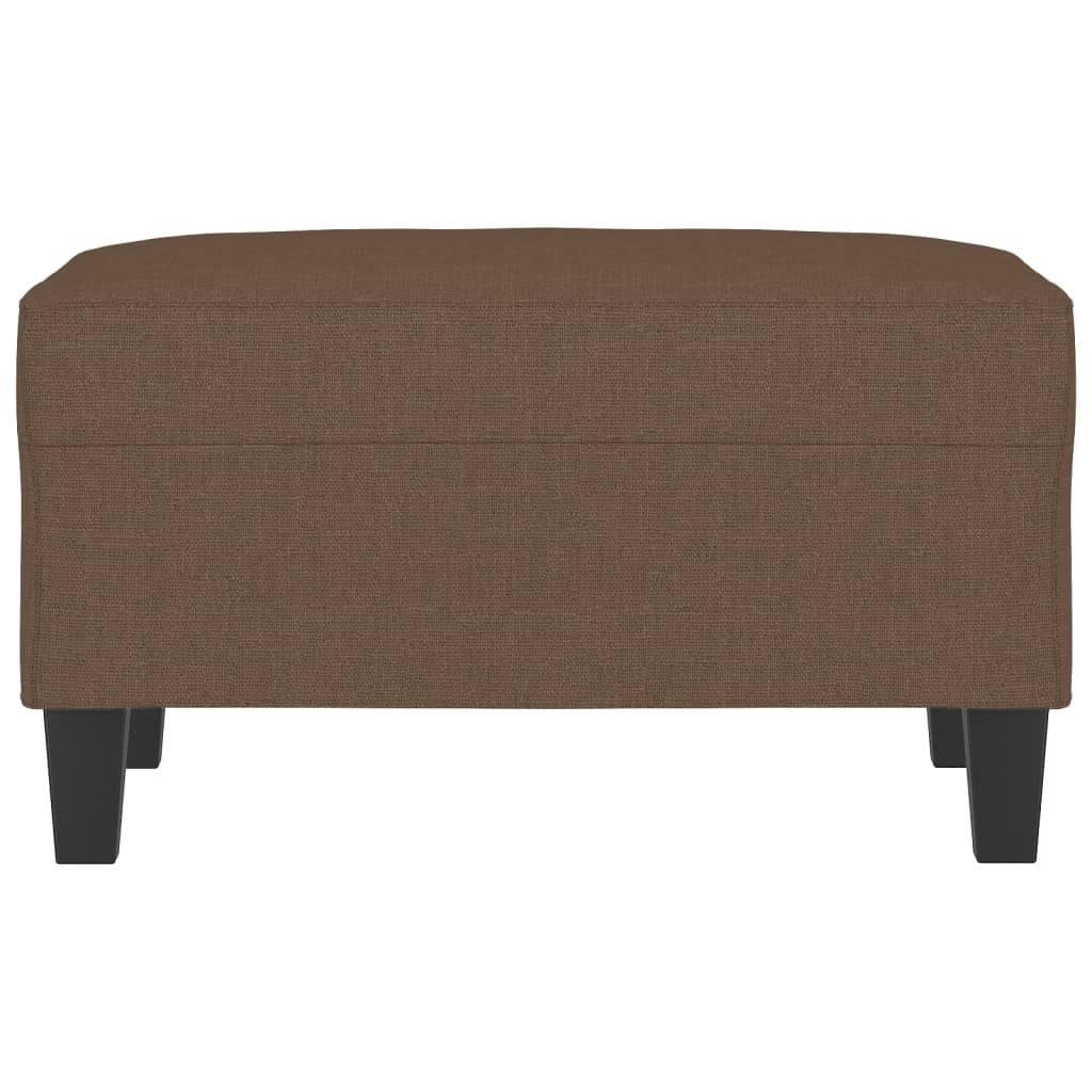 vidaXL Υποπόδιο Καφέ 70 x 55 x 41 εκ. Υφασμάτινο