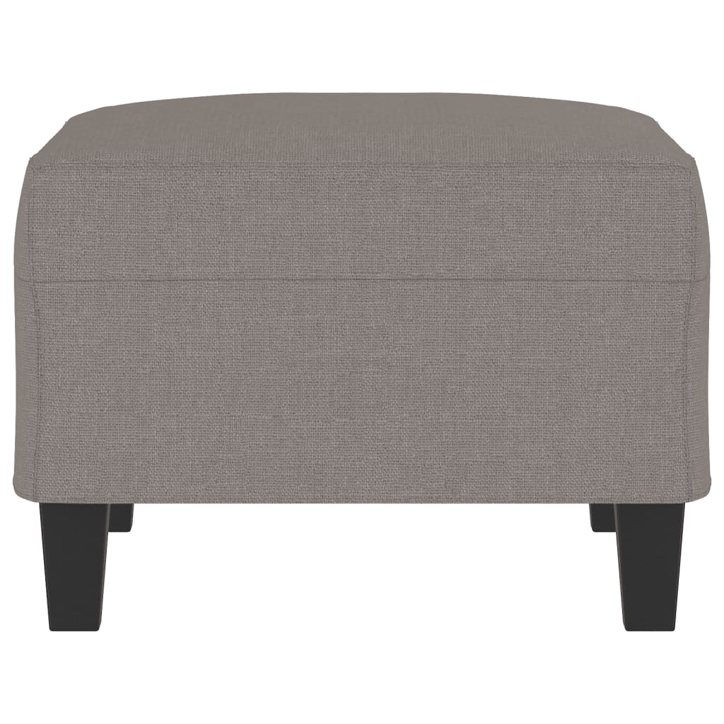 vidaXL Υποπόδιο Taupe 70 x 55 x 41 εκ. Υφασμάτινο