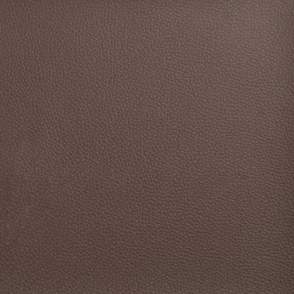 vidaXL Υποπόδιο Καφέ 70x55x41 εκ. από Συνθετικό Δέρμα
