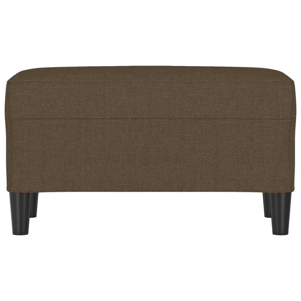 vidaXL Πάγκος Καφέ 70 x 35 x 41 εκ. Υφασμάτινος
