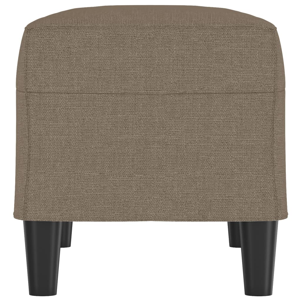 vidaXL Πάγκος Taupe 70 x 35 x 41 εκ. Υφασμάτινος