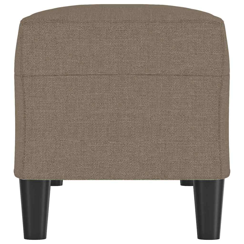vidaXL Πάγκος Taupe 100x35x41 εκ. Υφασμάτινος