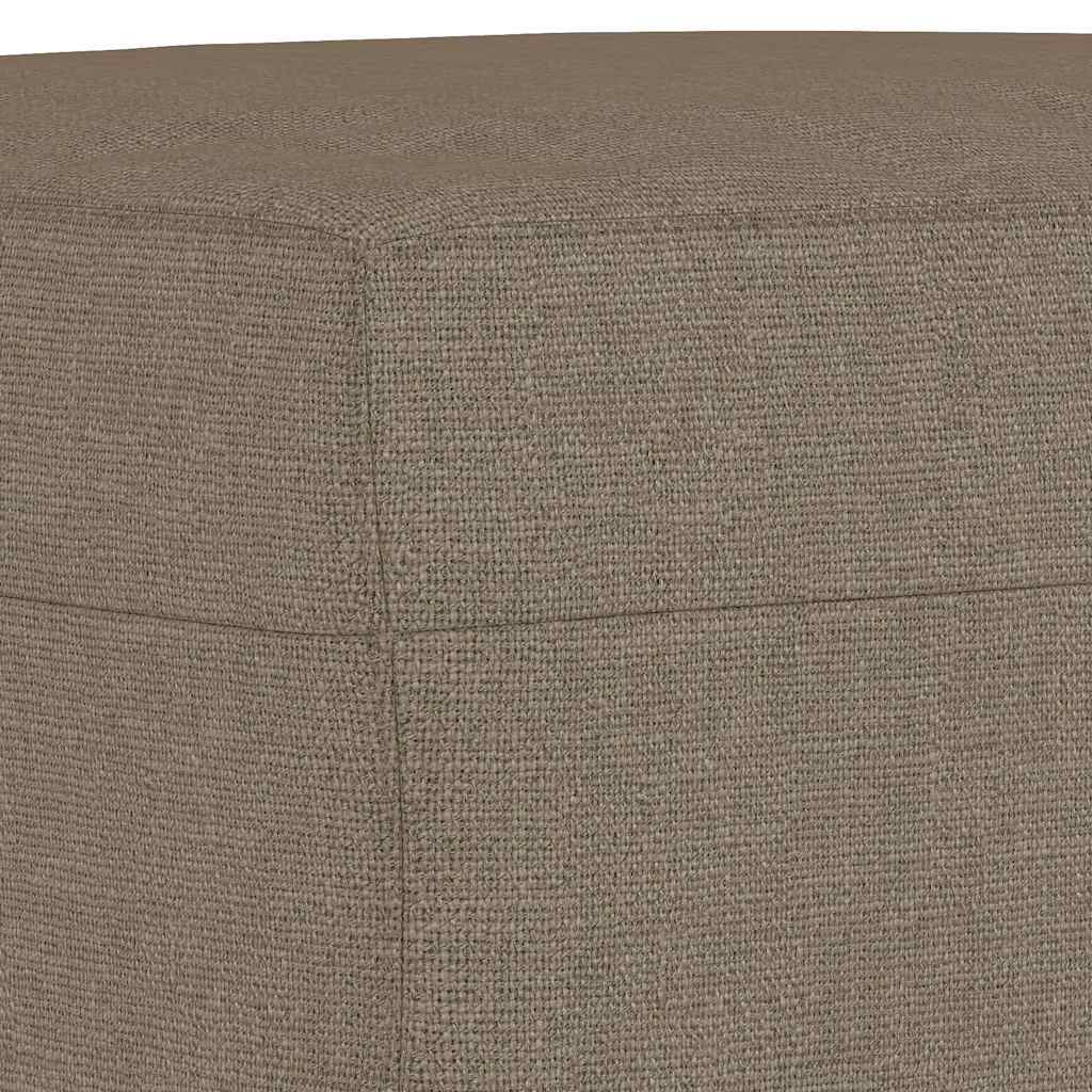 vidaXL Πάγκος Taupe 100x35x41 εκ. Υφασμάτινος