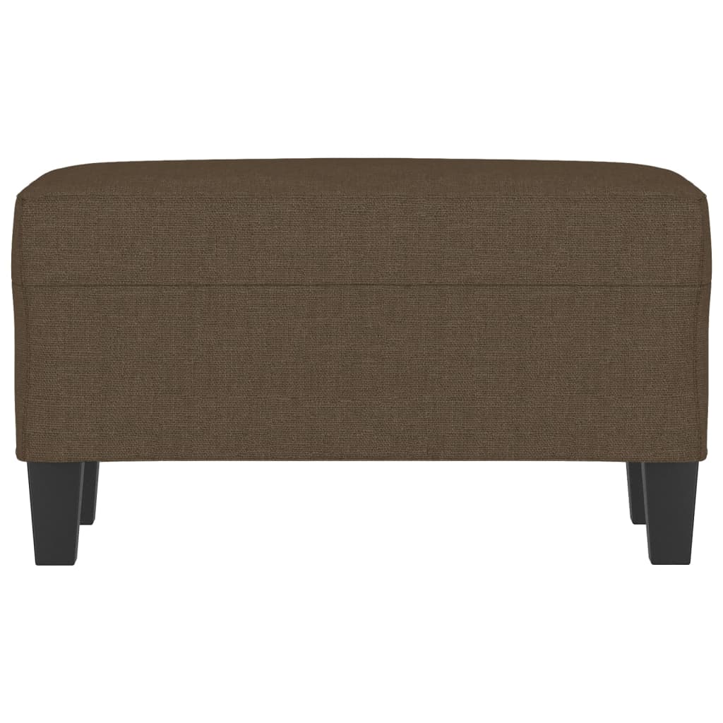 vidaXL Πάγκος Καφέ 70 x 35 x 41 εκ. Υφασμάτινος