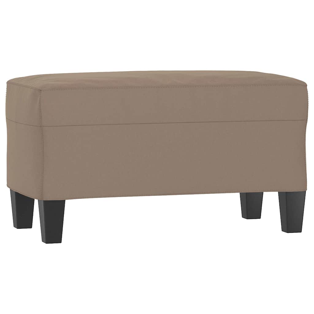 vidaXL Πάγκος Taupe 70 x 35 x 41 εκ. από Ύφασμα Μικροϊνών
