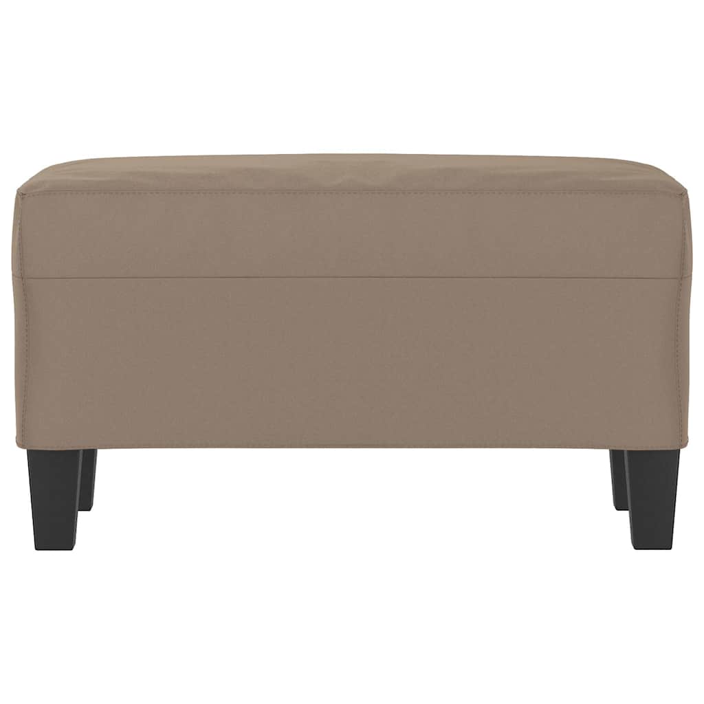vidaXL Πάγκος Taupe 70 x 35 x 41 εκ. από Ύφασμα Μικροϊνών