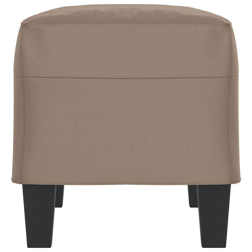 vidaXL Πάγκος Taupe 70 x 35 x 41 εκ. από Ύφασμα Μικροϊνών