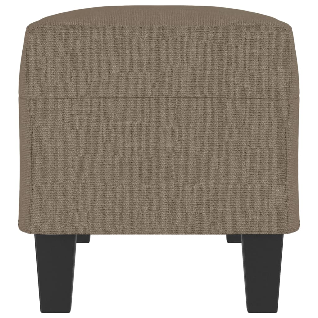 vidaXL Πάγκος Taupe 100x35x41 εκ. Υφασμάτινος