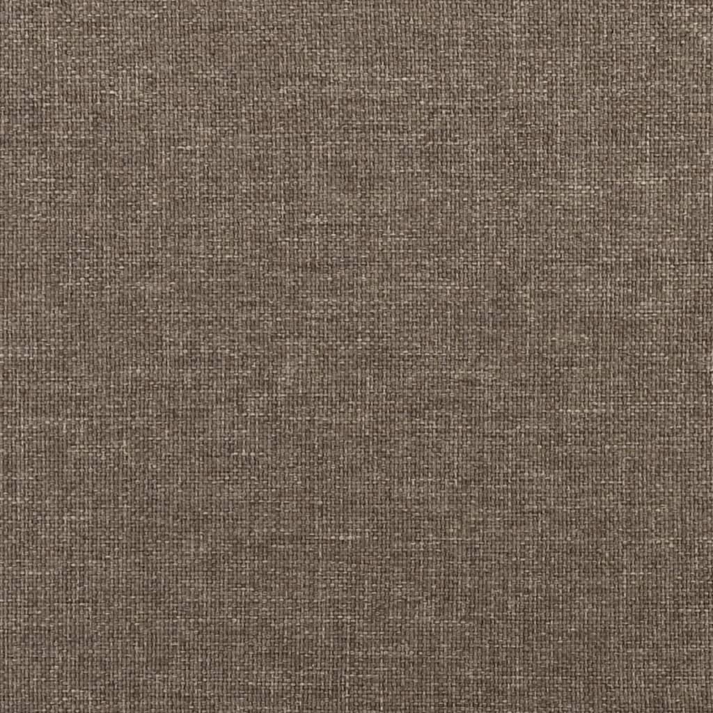 vidaXL Πάγκος Taupe 100x35x41 εκ. Υφασμάτινος