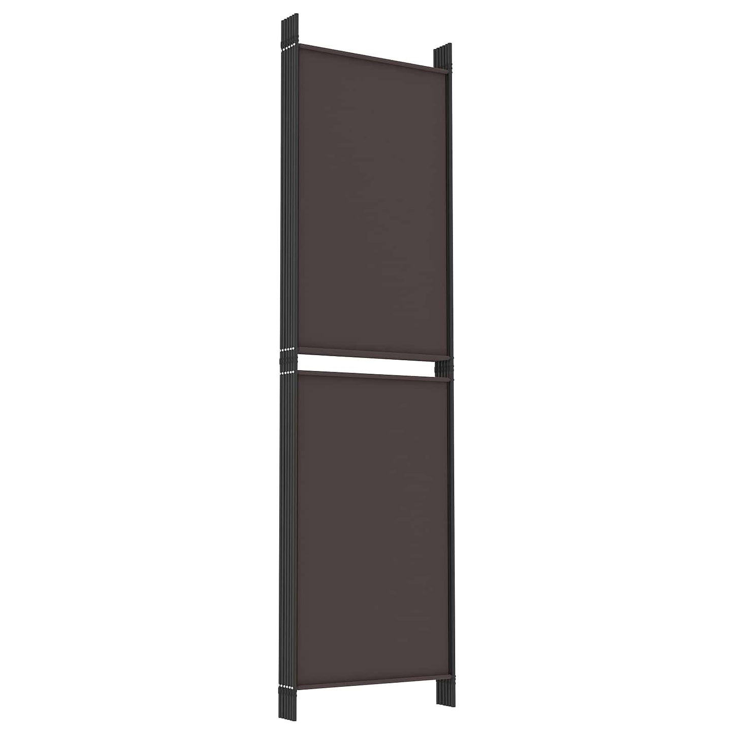 vidaXL Διαχωριστικό Δωματίου με 6 Πάνελ Καφέ 300x180 εκ. από Ύφασμα