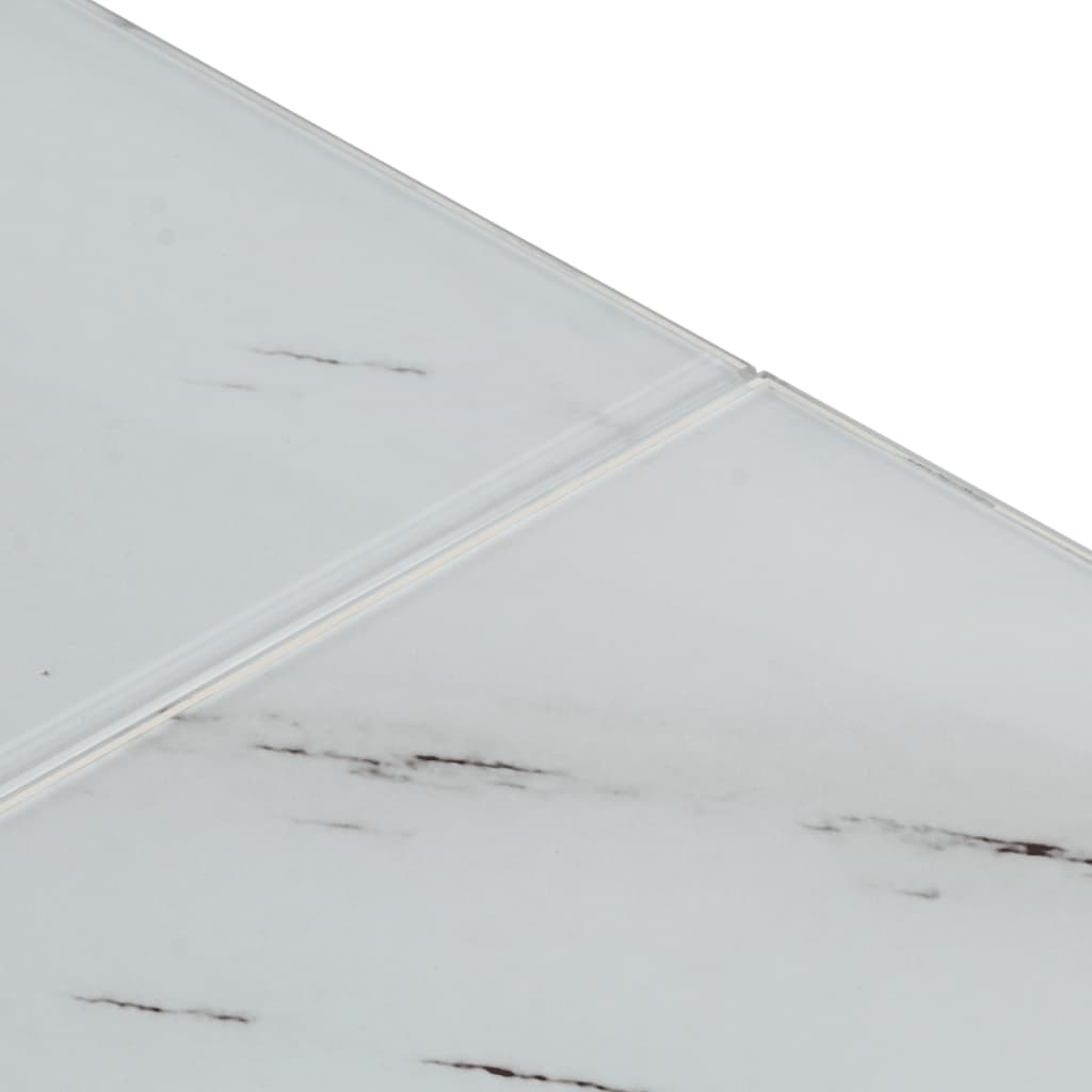 vidaXL Τραπέζι Σαλονιού Ασημί από Ανοξείδωτο Ατσάλι και Ψημένο Γυαλί