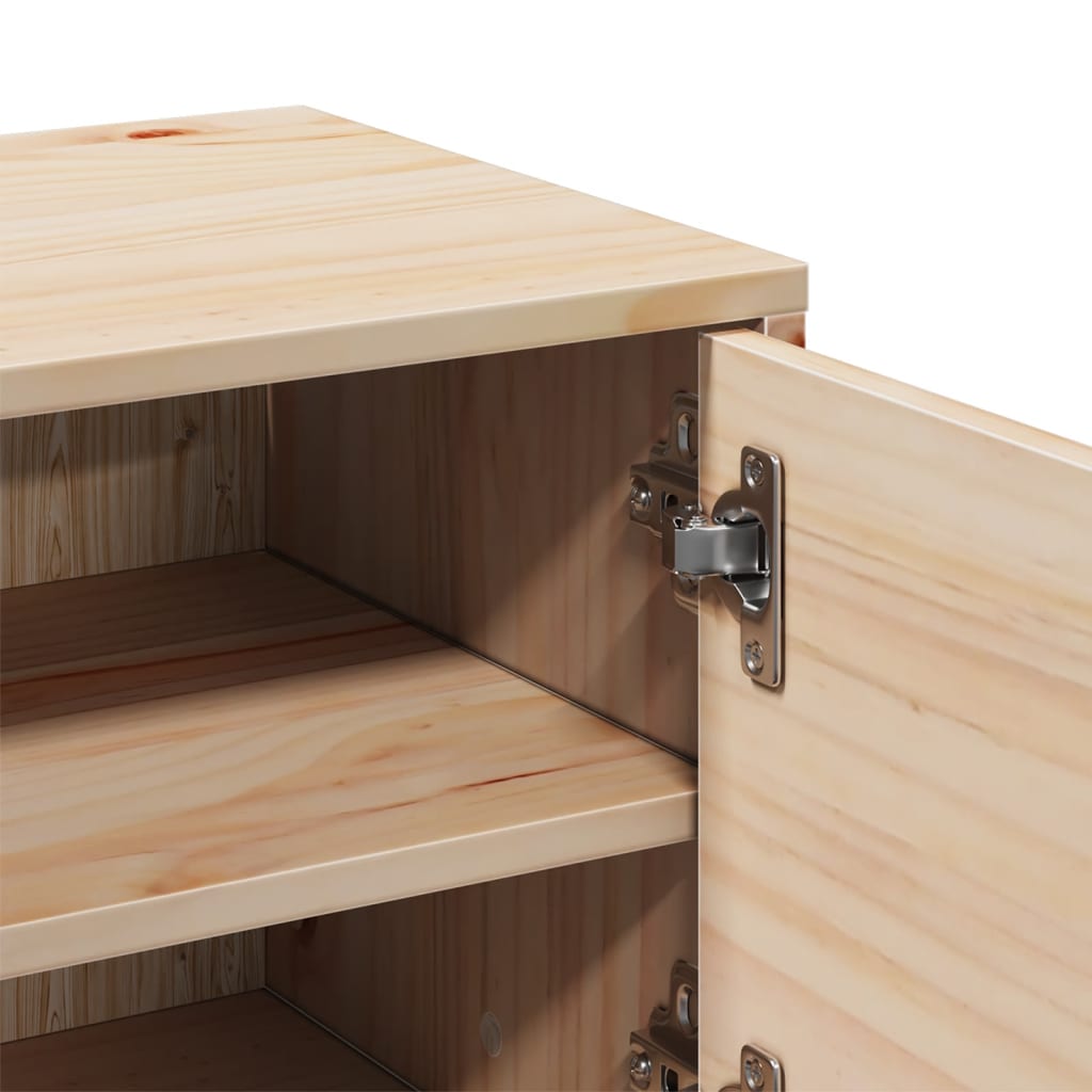 vidaXL Ντουλάπι Τοίχου 31,5x30x30 εκ. από Μασίφ Ξύλο Πεύκου