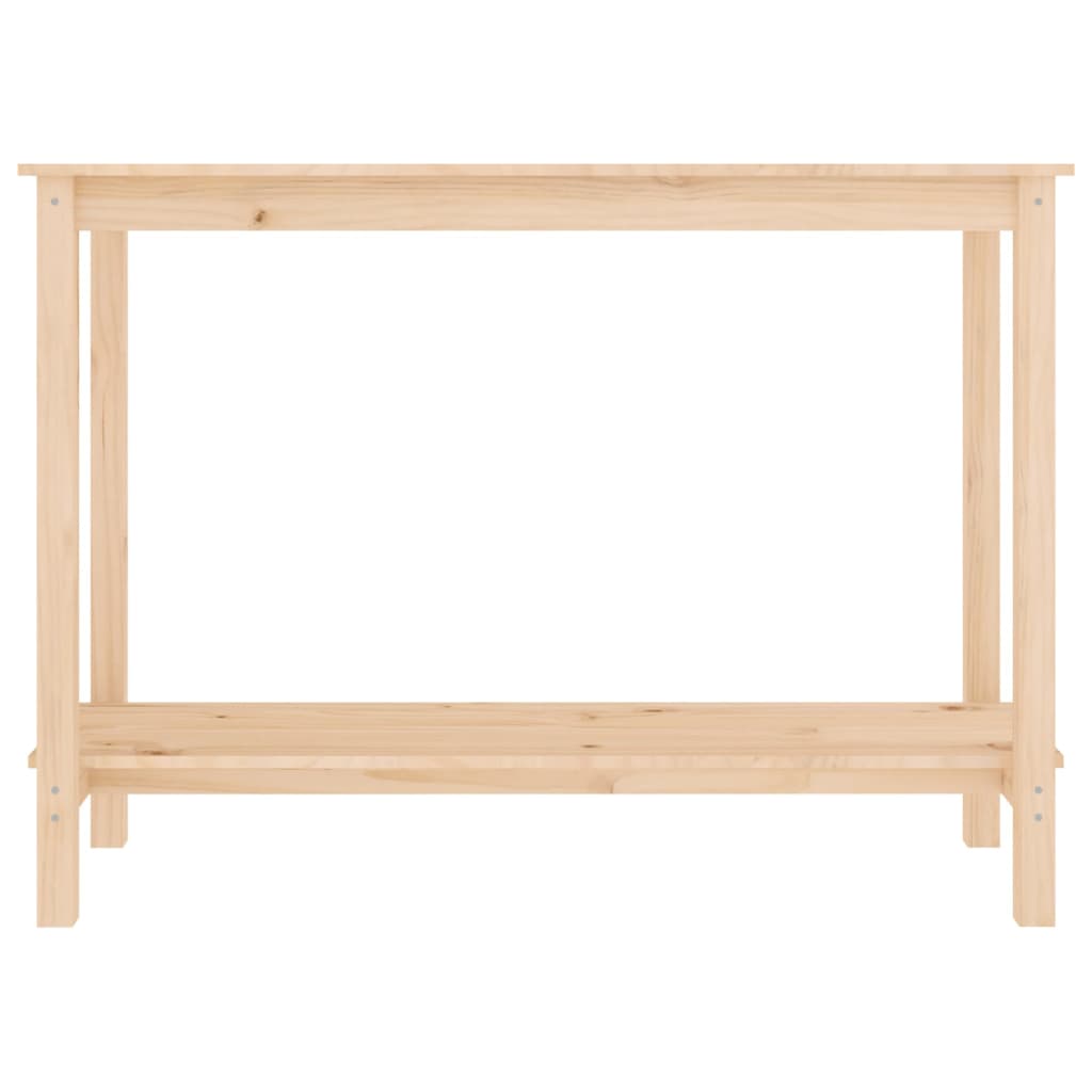 vidaXL Τραπέζι Κονσόλα 110 x 40 x 80 εκ. από Μασίφ Ξύλο Πεύκου