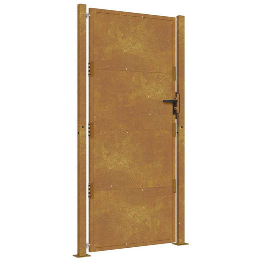 vidaXL Πόρτα Κήπου 100x175 εκ. από Ατσάλι Corten