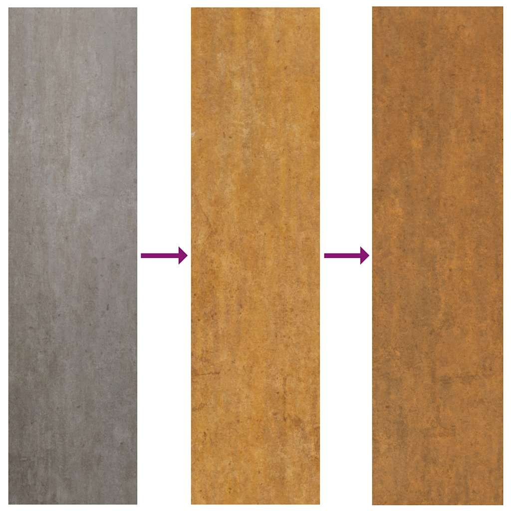 vidaXL Πύλη Κήπου 85 x 150 εκ. από Ατσάλι Corten