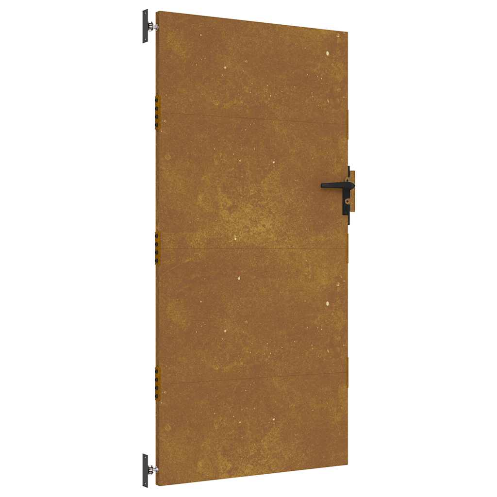 vidaXL Πόρτα Κήπου 85x200 εκ. από Ατσάλι Corten
