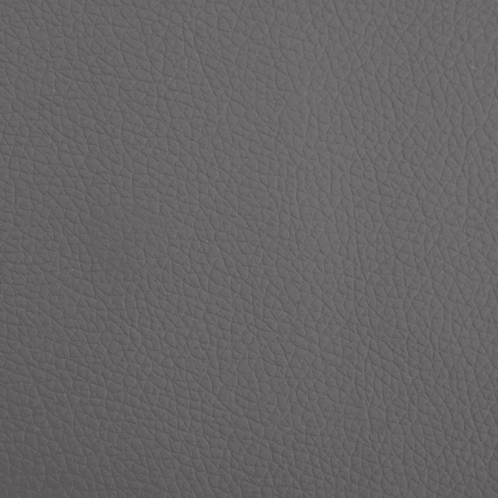 vidaXL Κρεβάτι Σκύλου Γκρι 70 x 45 x 30 εκ. από Συνθετικό Δέρμα