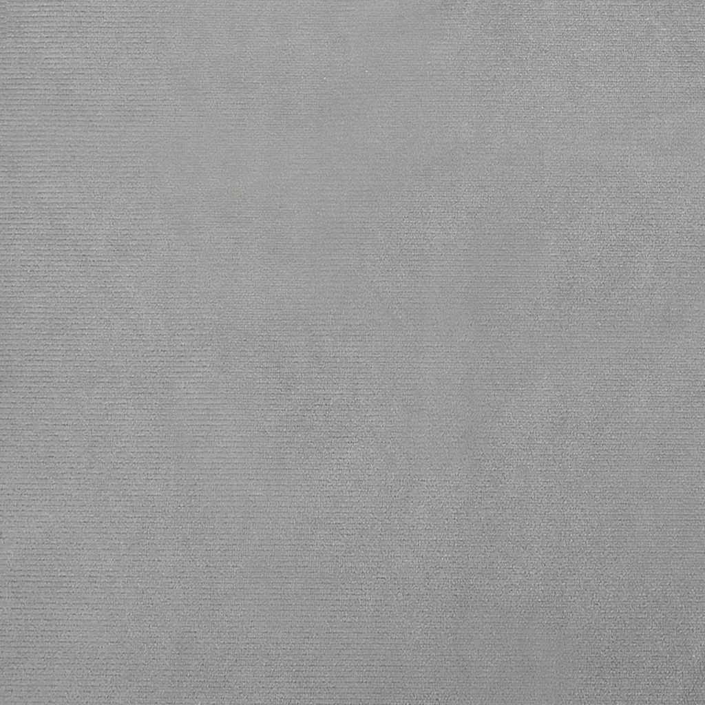 vidaXL Κρεβάτι Σκύλου Ανοιχτό Γκρι 66 x 40 x 45 εκ. Βελούδινο