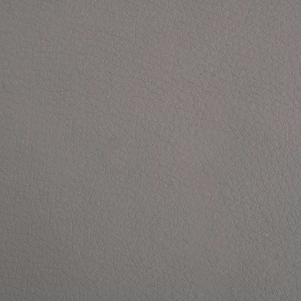 vidaXL Κρεβάτι Σκύλου Γκρι 90 x 53 x 30 εκ. από Συνθετικό Δέρμα