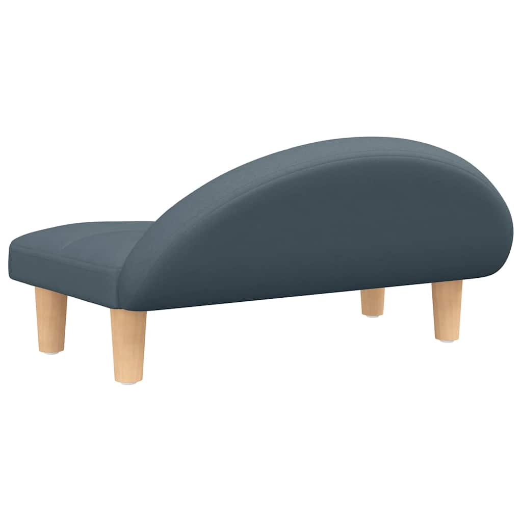 vidaXL Κρεβάτι Σκύλου Σκούρο γκρι 70x52x30 εκ. Υφασμάτινο