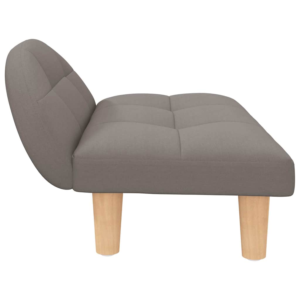 vidaXL Κρεβάτι Σκύλου Taupe 70 x 52 x 30 εκ. Υφασμάτινο